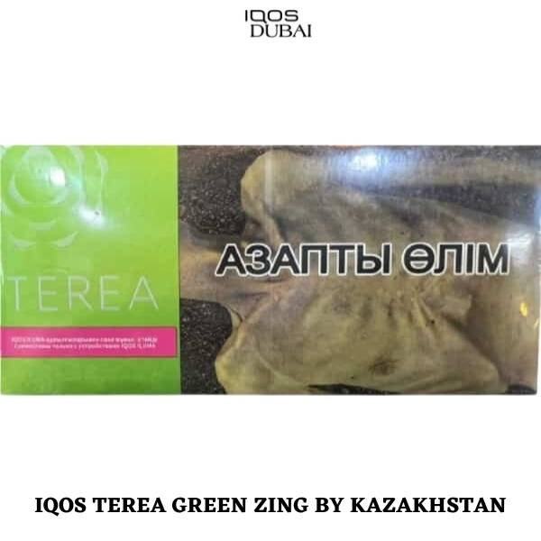 IQOS TEREA GREEN ZING BY KAZAKHSTAN