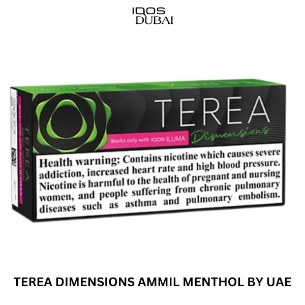 TEREA DIMENSIONS AMMIL MENTHOL BY UAE