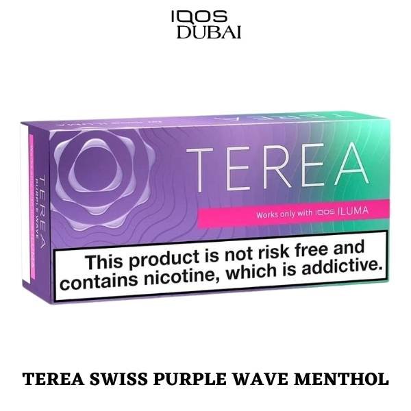 TEREA SWISS PURPLE WAVE MENTHOL IN DUBAI